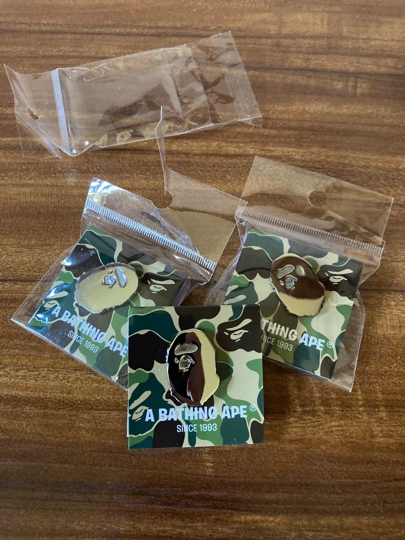 Bape pin best sale