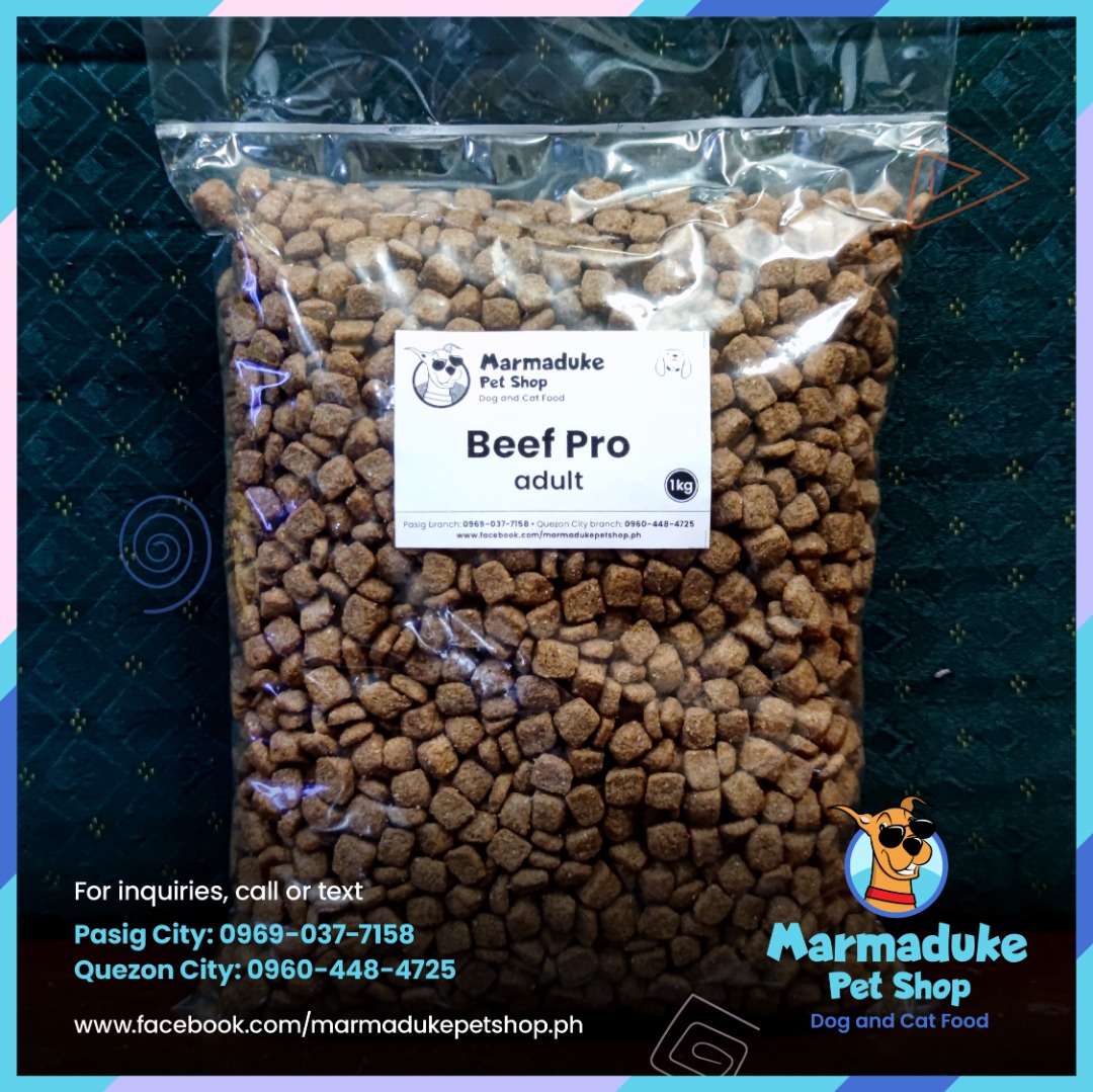 Beef Pro Adult 1kg, Pet Supplies, Pet Food on Carousell