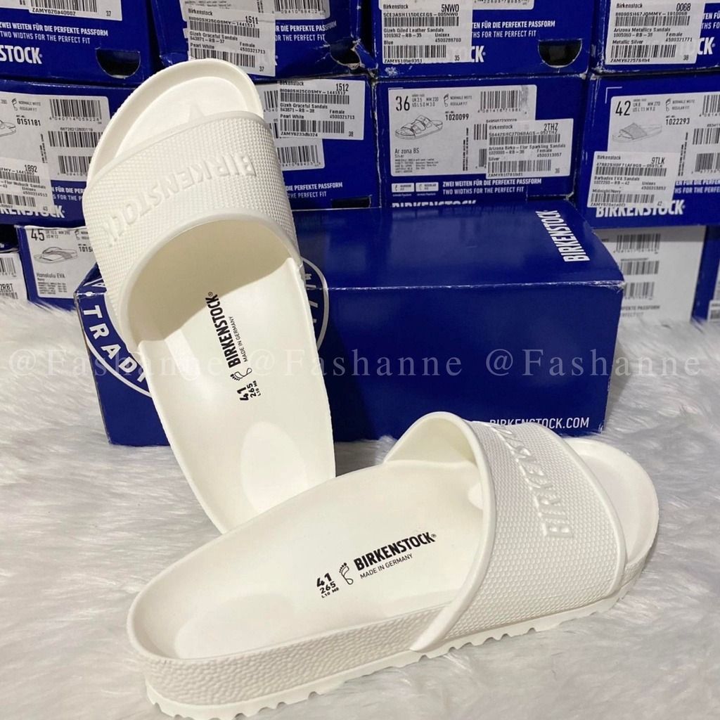 Fake white birkenstocks store