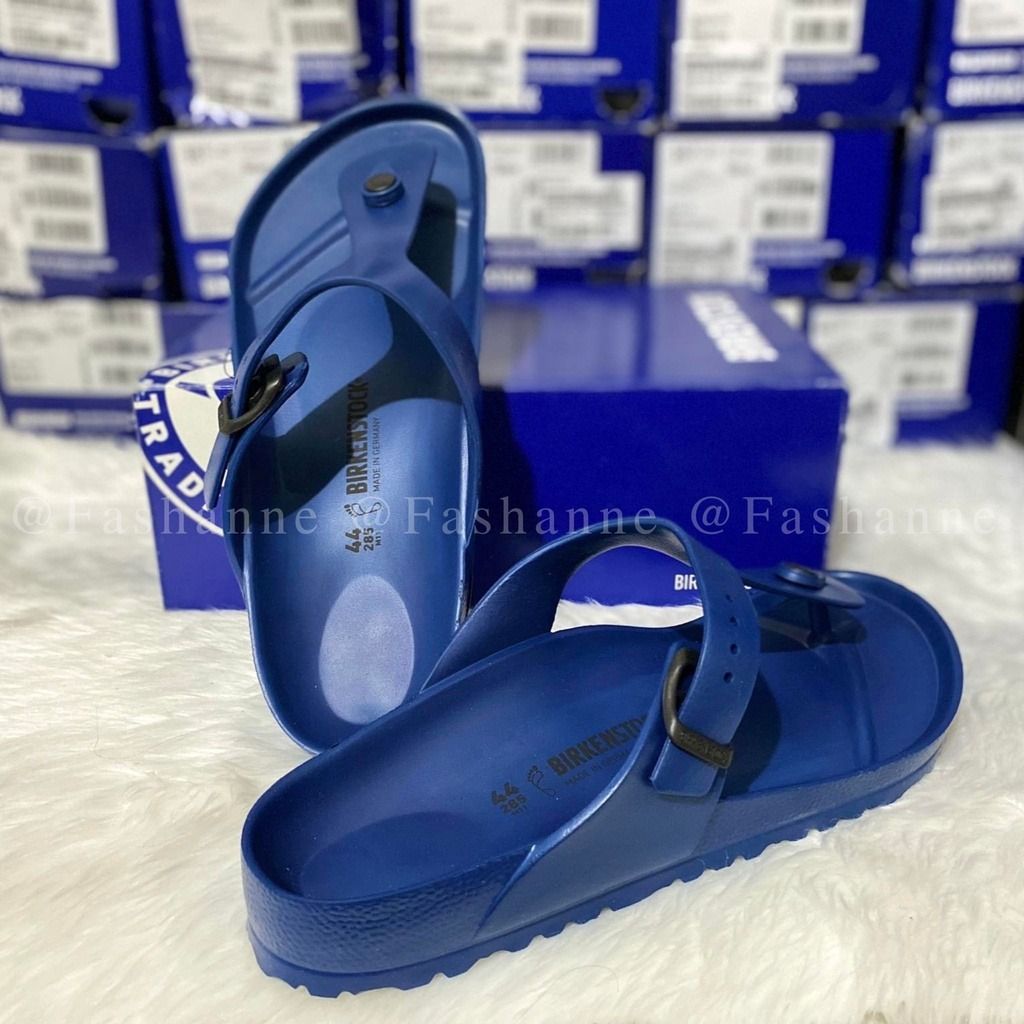 navy gizeh birkenstocks