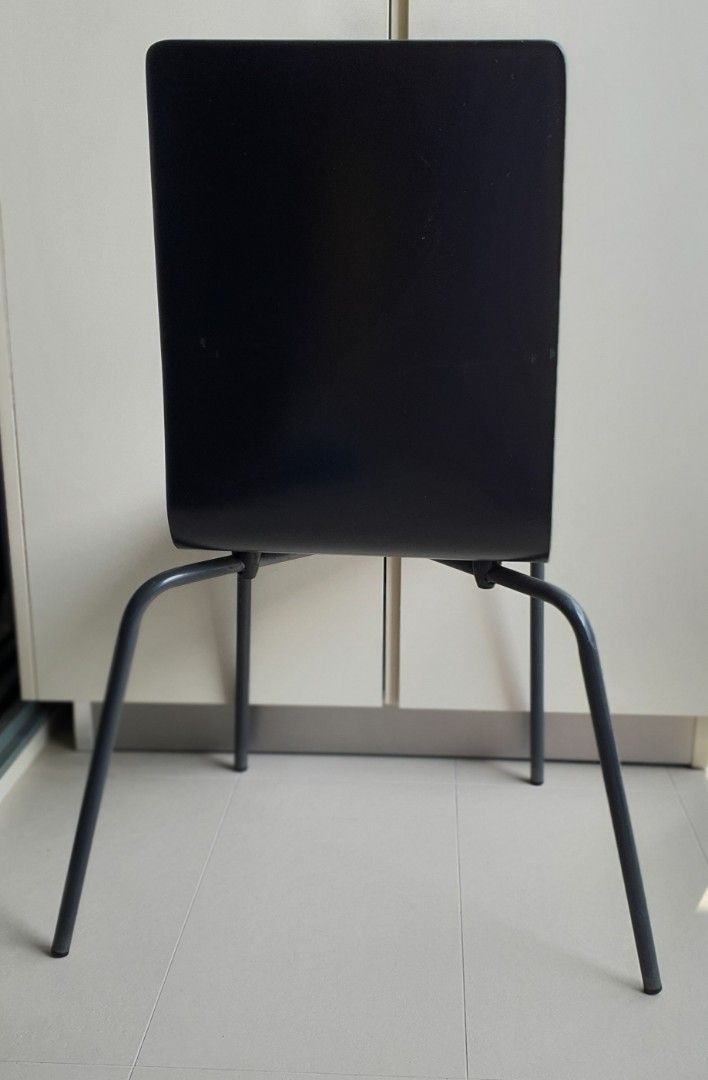 Black chair Furniture Home Living Furniture Chairs on Carousell