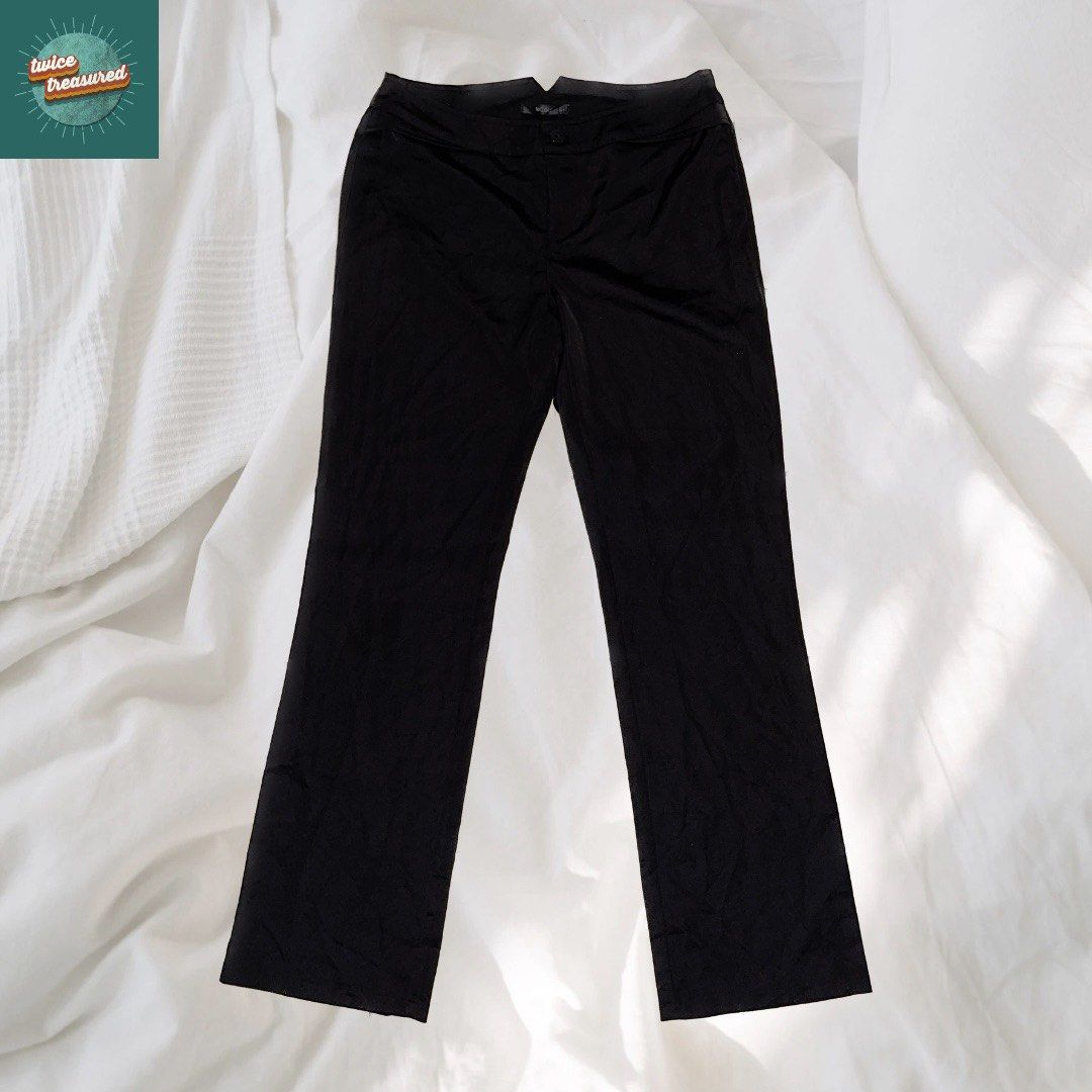 Black Trousers, Women's Fashion, Bottoms, Other Bottoms on Carousell