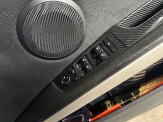 BMW E90/91 Master Window Switch Cover carbon fiber fibre