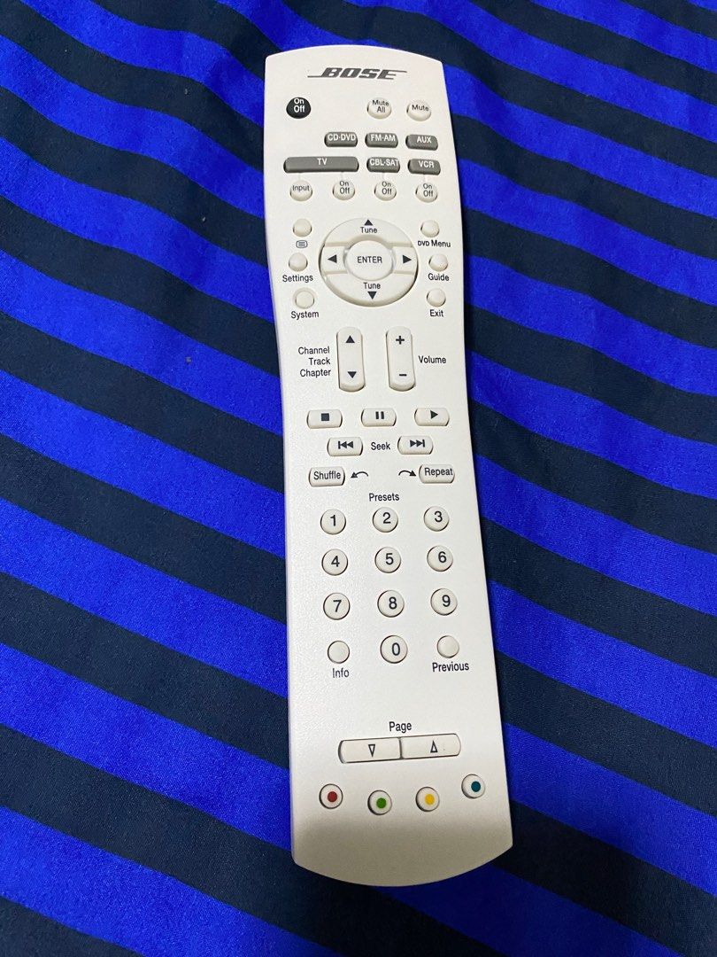 Bose Remote Control, TV & Home Appliances, TV & Entertainment, TV Parts
