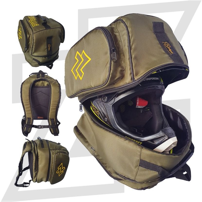 Mtb full face sale helmet bag