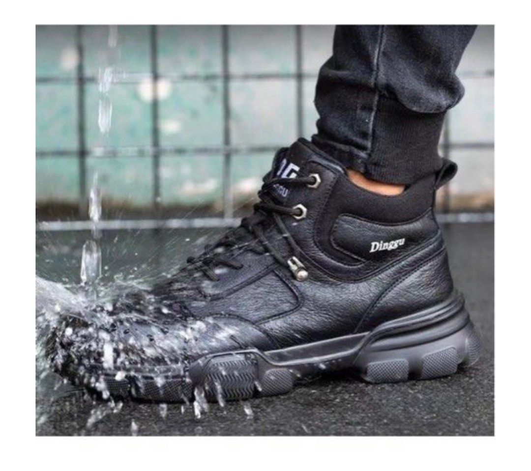 Brand New Safety Boots Steel Toe Waterproof Lightweight Ready Stock