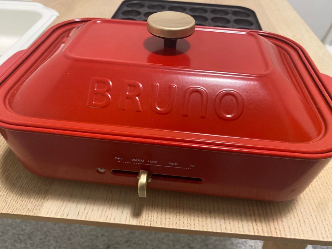 Bruno compact hot plate with split pot, TV & Home Appliances, Kitchen