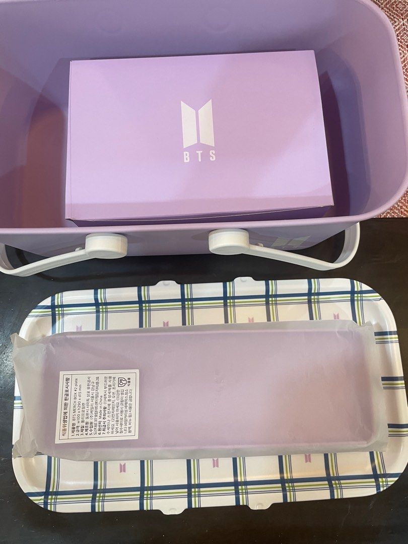 BTS Merch Box 2 ORIGINAL (Category: K-Wave Merchandise) located in Quezon City. Submitted by 6thfiddler (Listing ID 1263287952, Image 3). Description: Box opened only to check what’s inside. Plastic and packaging all intact. Brand new and never been used. SF c/o buyer.