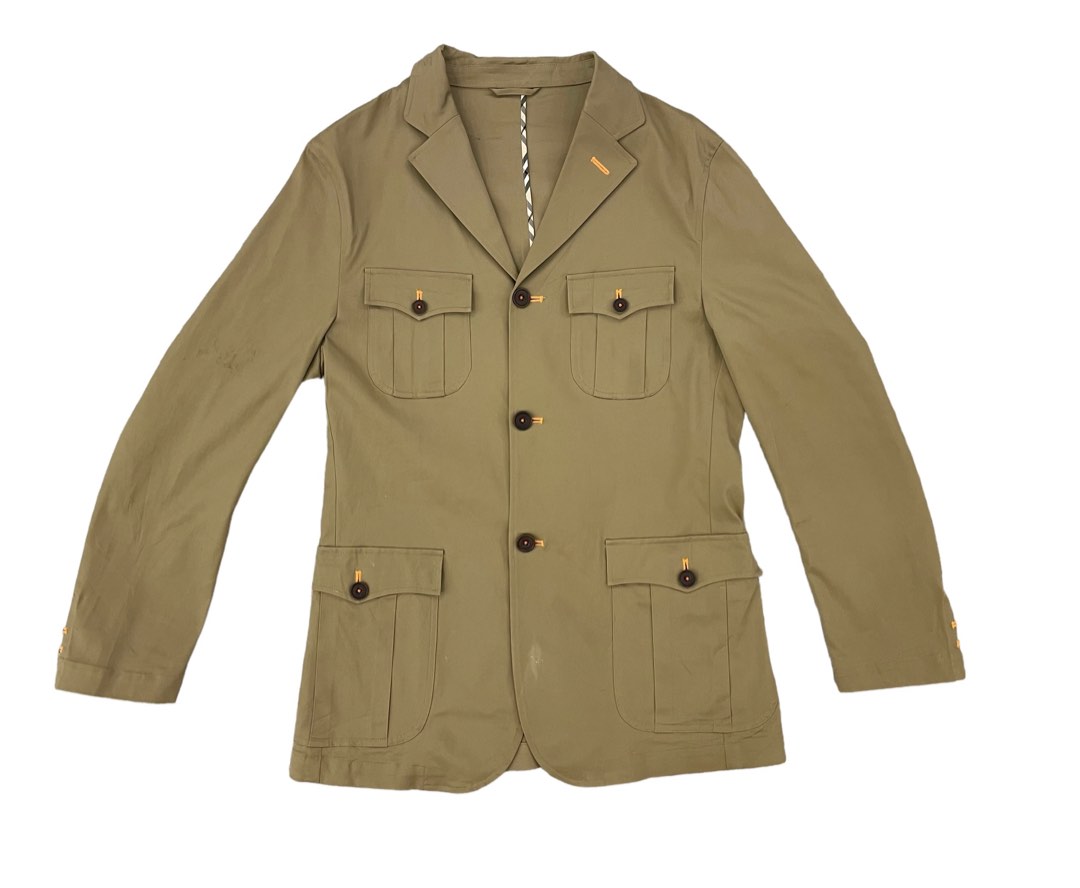 Burberry blazer patch pockets