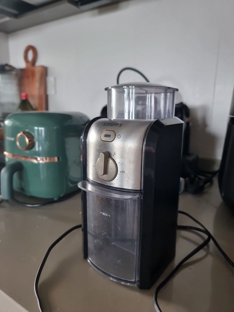 Burr Coffee Grinder (Krups), TV & Home Appliances, Kitchen Appliances