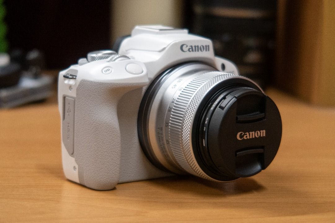 Canon R50 with RF-S18-45mm f/4.5-6.3 IS STM + TTArtisan 50mm F2.0 RF ...