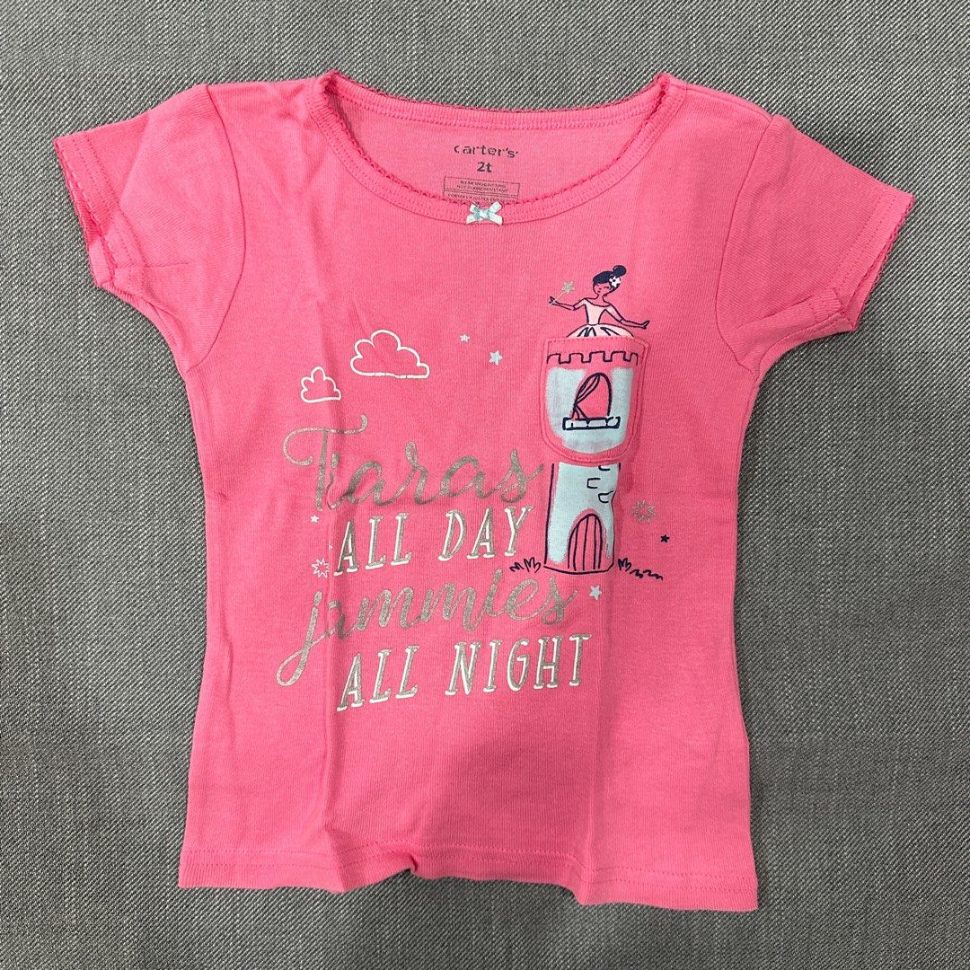 Carter’s Pink T-Shirt (Category: Babies & Kids Fashion) located in Quezon City. Submitted by babysourceph (Listing ID 1263225963, Image 1). Description: .