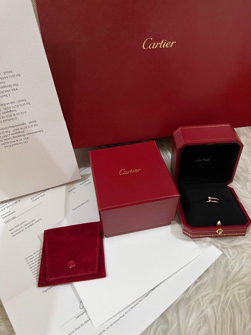 Cartier Riing Cartier Ring, Women's Fashion, Jewelry & Organisers, Rings on Carousell