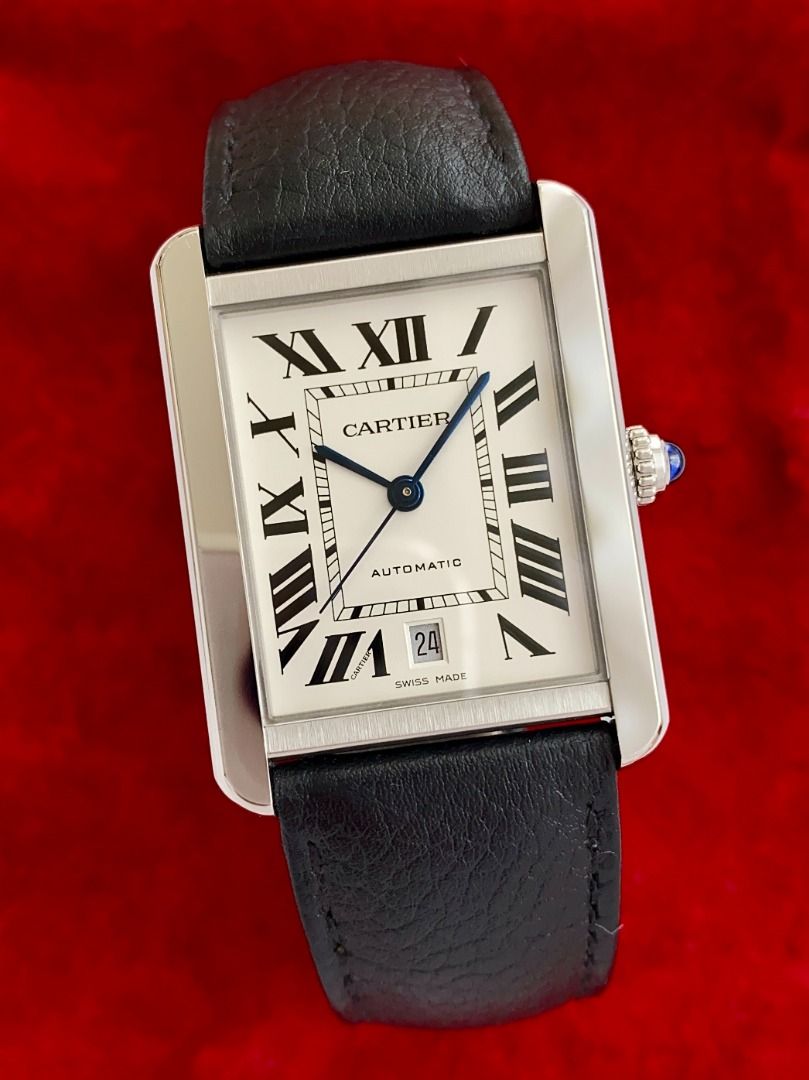Cartier tank solo xl in house movement store