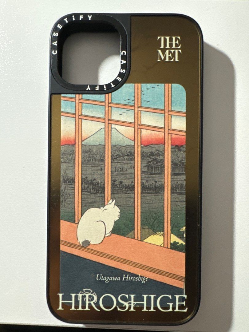 Casetify 限量 The met Hiroshege 手機殼, 手提電話, 電話及其他裝置配件, 手機套及手機殻 Carousell