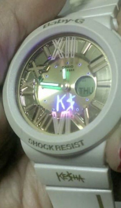 Casio Baby G Kesha Limited Edition Watch with Metal Box