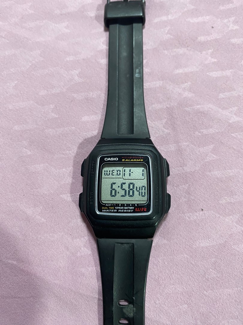 Casio Dual Time Digital Watch Men s Fashion Watches