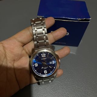 Casio stainless steel watch