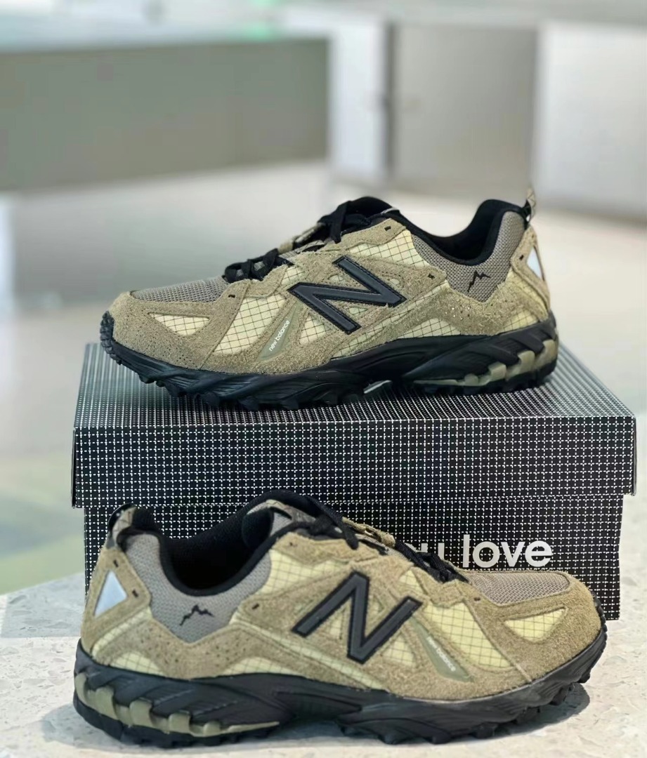 CAYL x New Balance 610T 防滑耐磨低幫戶外功能鞋男款橄欖綠, 男裝, 鞋