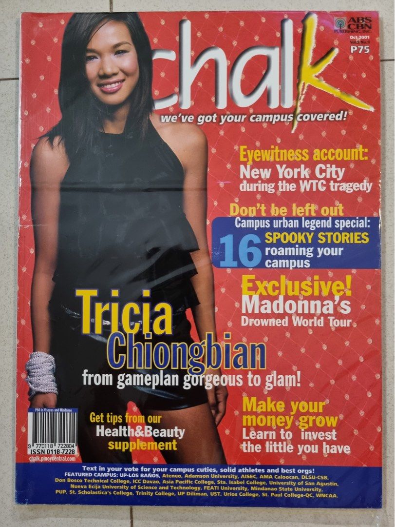 Chalk Magazine October 2001 Hobbies Toys Books Magazines