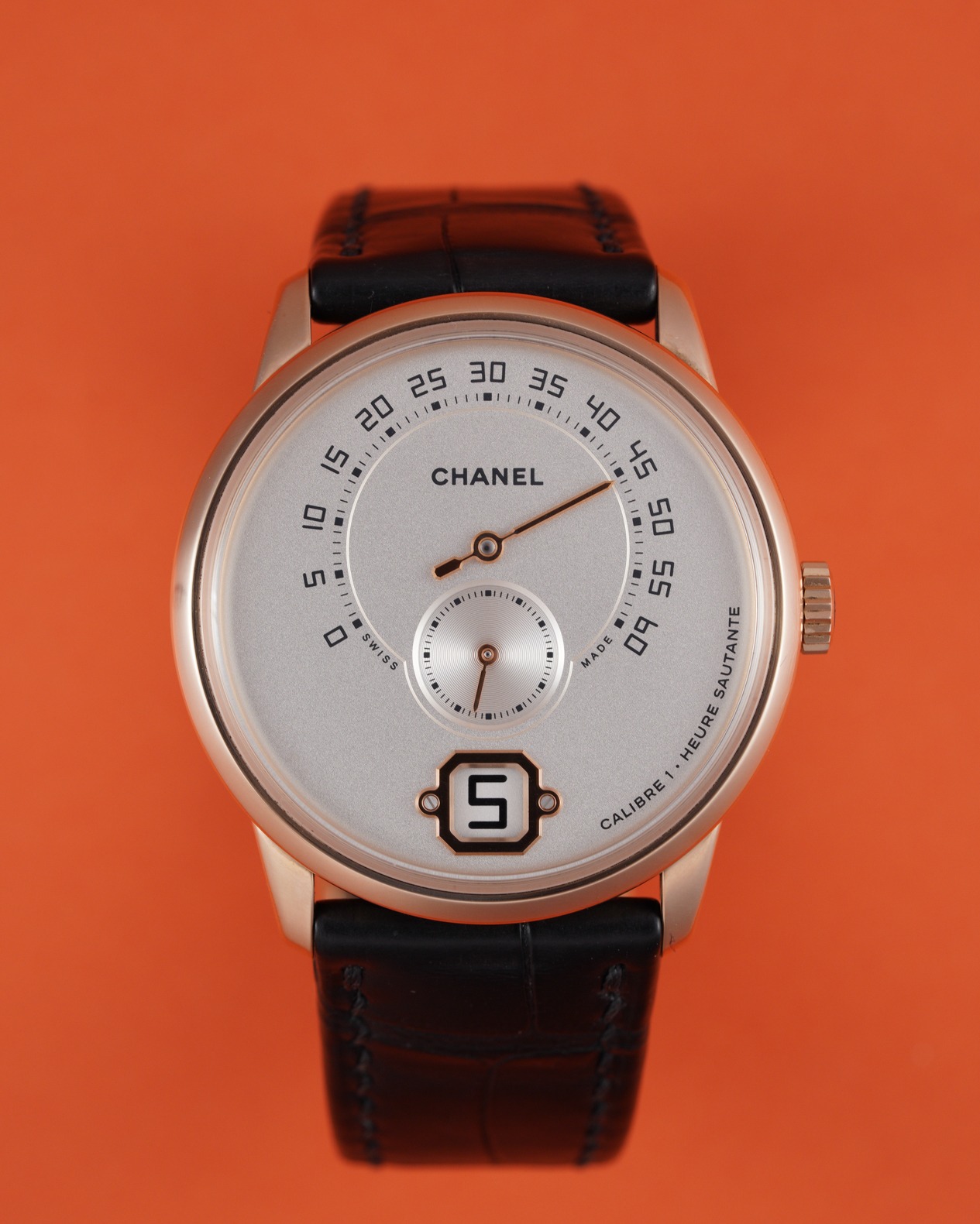 CHANEL MONSIEUR DE CHANEL JUMP HOUR H6596, Luxury, Watches on Carousell