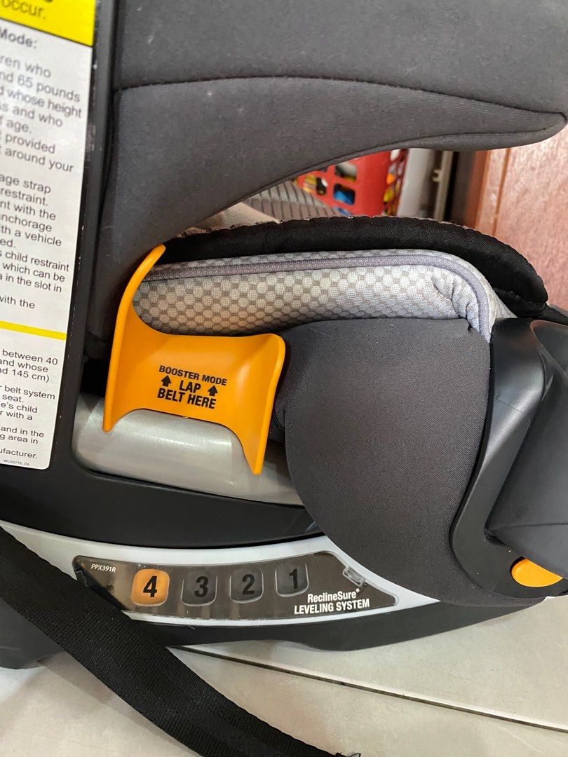 Chicco MyFit Harness + Booster Car Seat, Babies & Kids, Going Out, Car