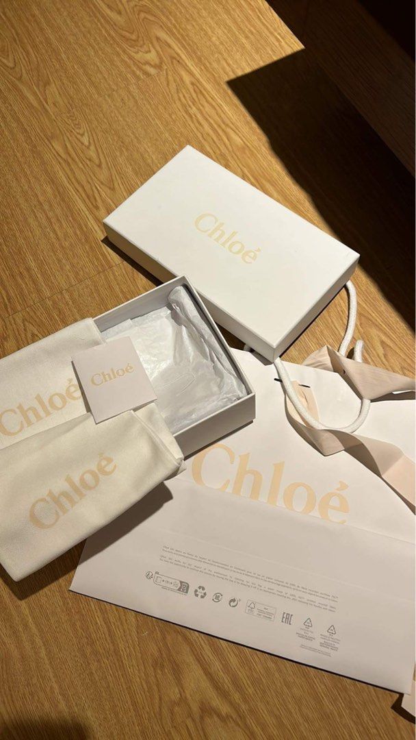 Chloe shoe box with dustbags paper bag not included Luxury Sneakers Footwear on Carousell