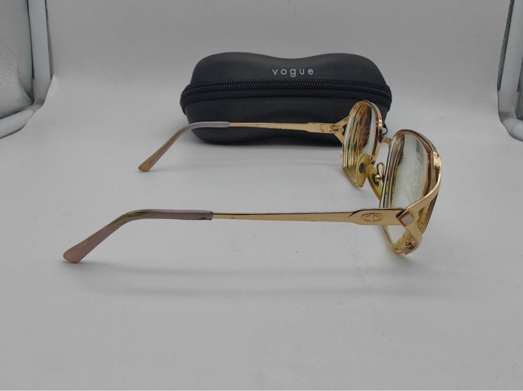 Christian Dior eyeglasses (Category: Sunglasses & Eyewear) located in Quezon City. Submitted by maefurio (Listing ID 1263202272, Image 3). Description: Vintage Christian Dior eye glasses, just replace the lens. .