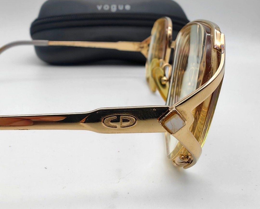 Christian Dior eyeglasses (Category: Sunglasses & Eyewear) located in Quezon City. Submitted by maefurio (Listing ID 1263202272, Image 2). Description: Vintage Christian Dior eye glasses, just replace the lens. .