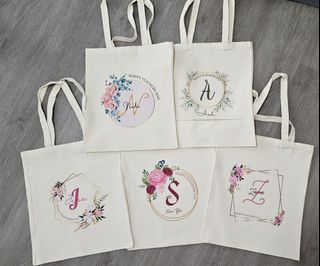 Christmas Xmas Canvas tote bag Personalised Customised print logo photo gifts goodie bag merchandise bag shopping bag recycle bag