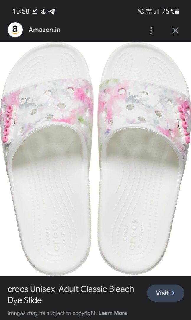 White crocs adult shop