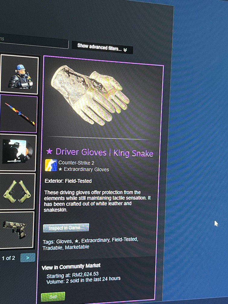 CSGO GLOVES, Video Gaming, Gaming Accessories, InGame Products on