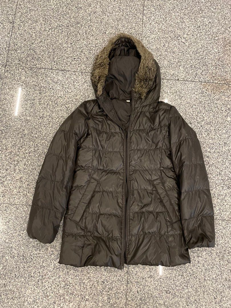 Dark brown puffer jacket, Men's Fashion, Coats, Jackets and Outerwear