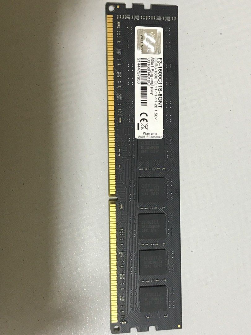 G skill discount ddr3 1600 8gb