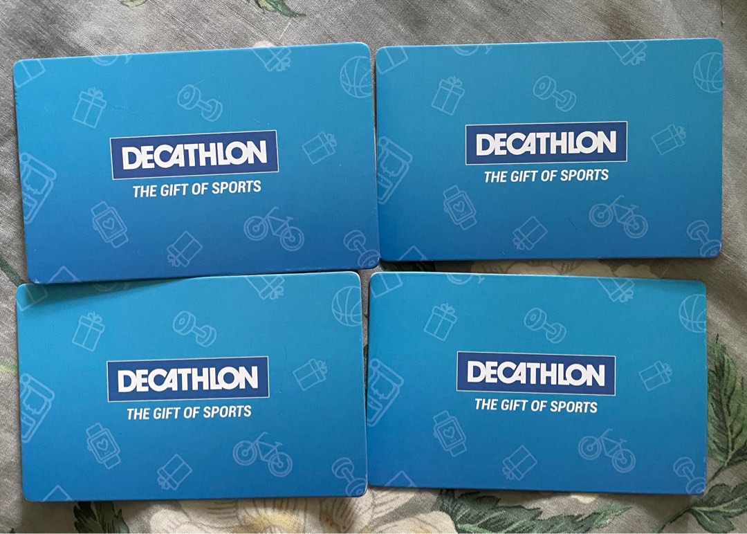 Decathlon Gift Card, Tickets & Vouchers, Vouchers on Carousell