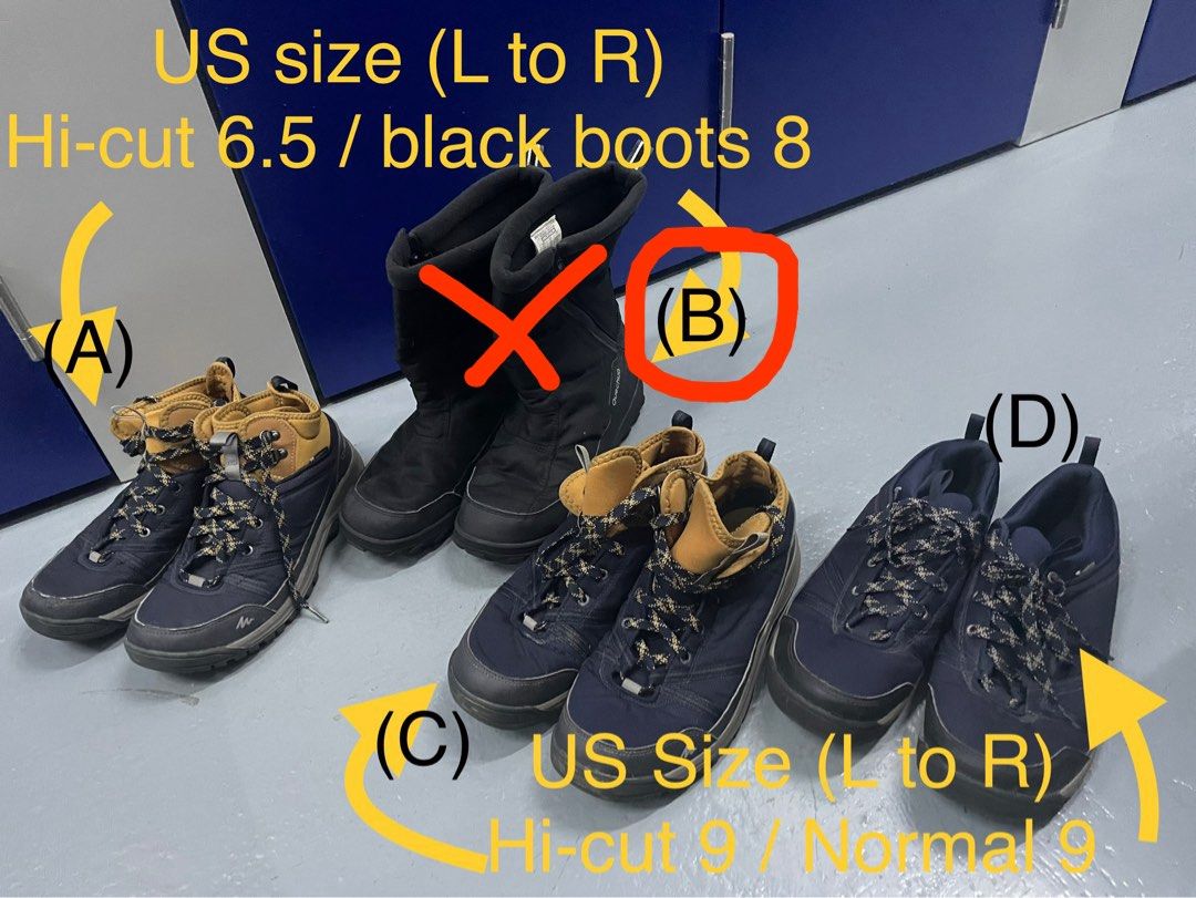Decathlon snow sales boots mens