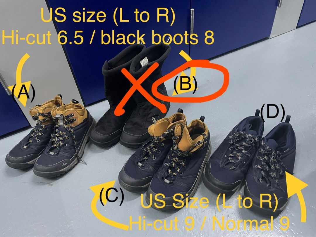 6.5 youth in mens store