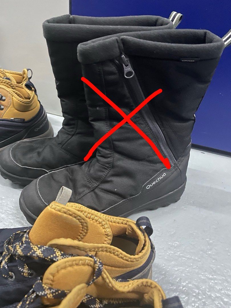 Mens hiking snow boots top