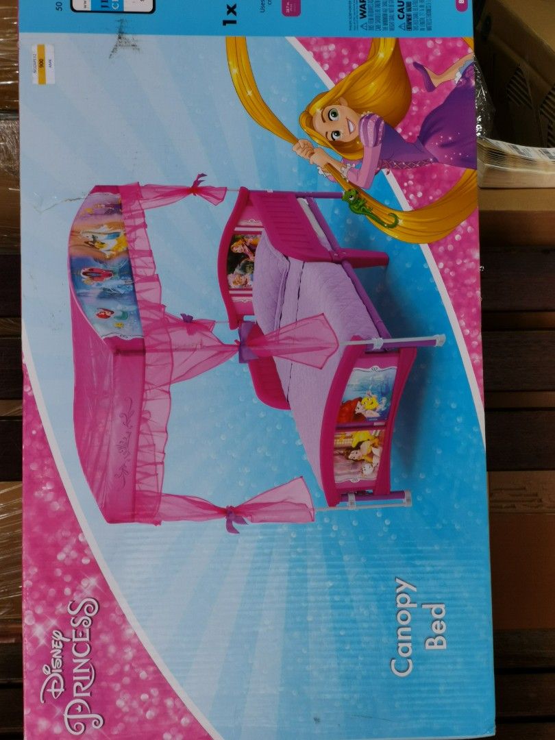 Disney princess hotsell canopy bed