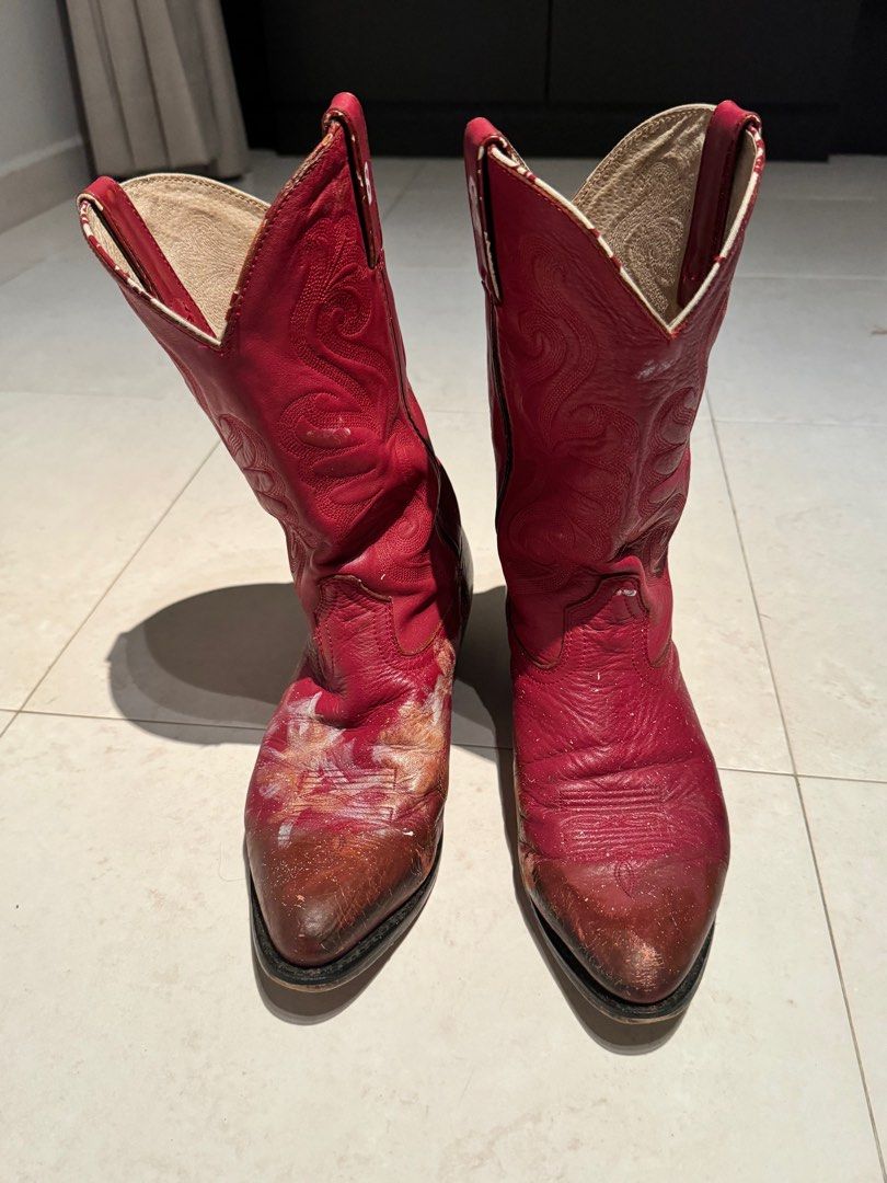 Red durango clearance boots