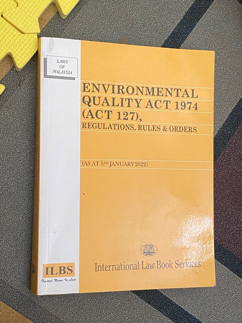 Environmental Quality Act 1974 Hobbies Toys Books Magazines