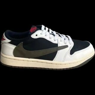 EU37.5 NIKE X TRAVIS SCOTT WMNS AIR JORDAN 1 LOW ‘OLIVE’