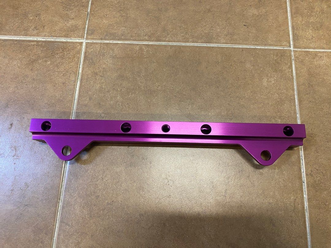 Evo X / 10 HKS fuel rail , Car Accessories, Accessories on Carousell