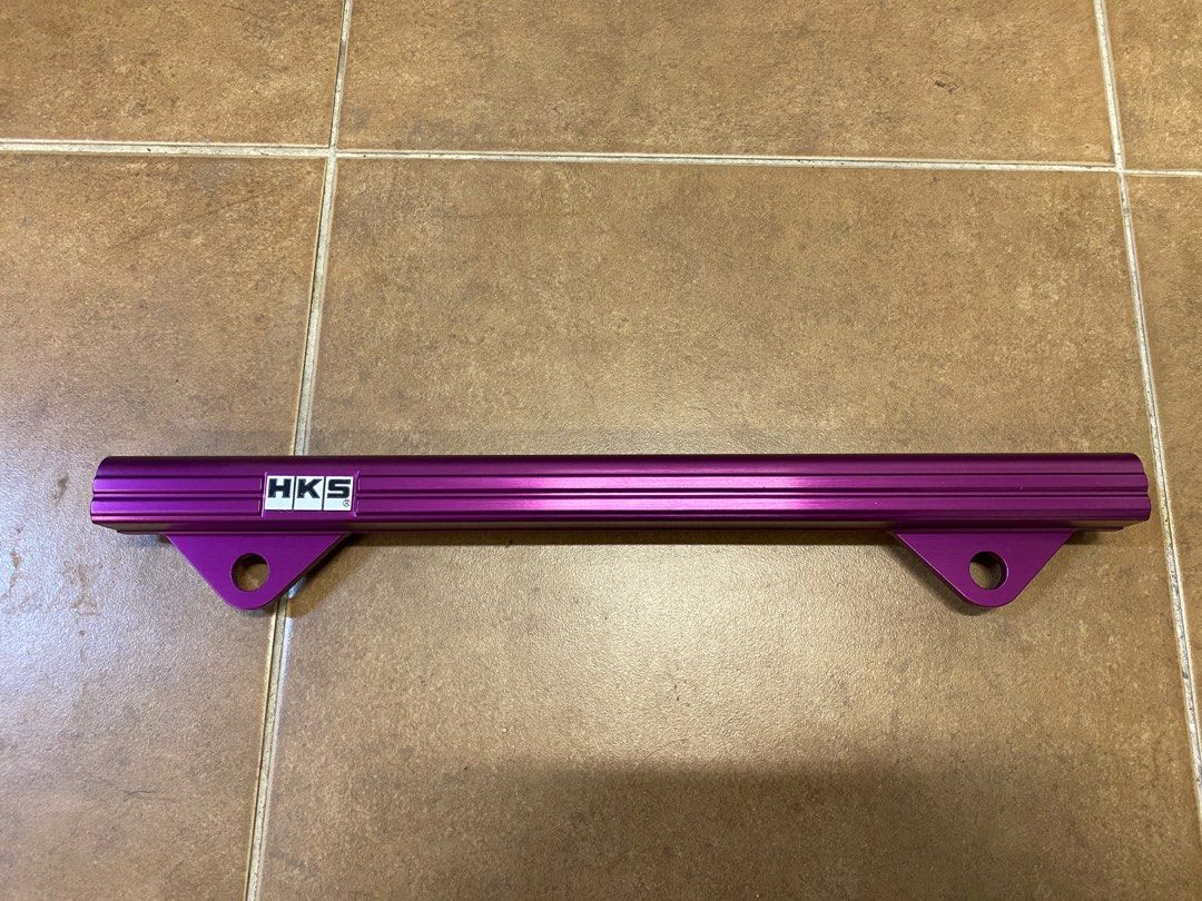 Evo X / 10 HKS fuel rail , Car Accessories, Accessories on Carousell