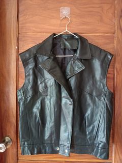 Faux Leather Vest