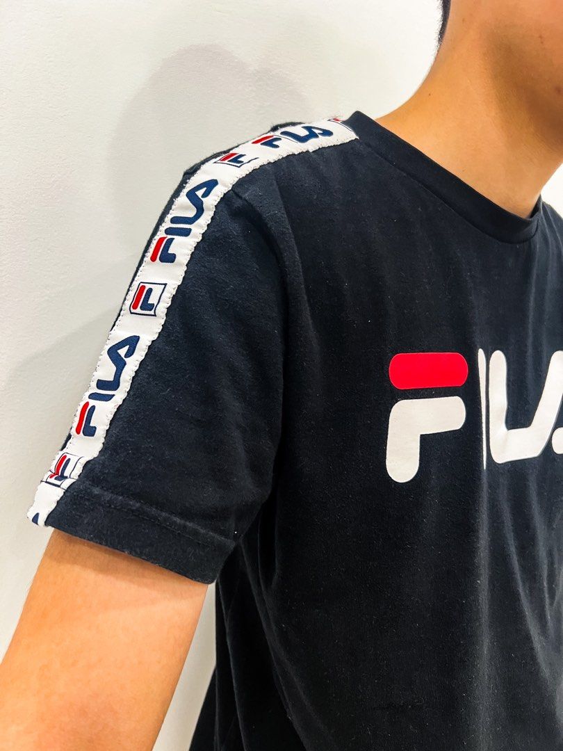 T shirt sale fila bleu