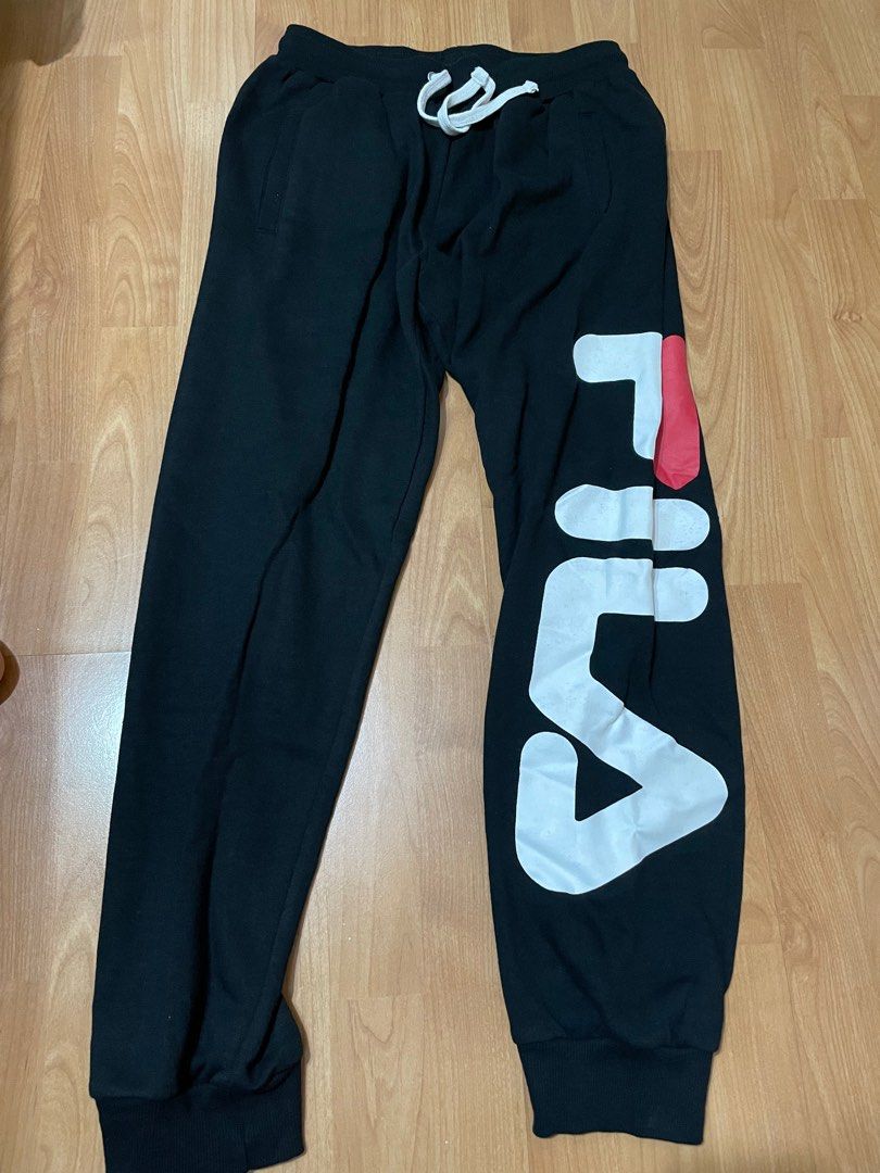 Fila sweat pants Men s Fashion Bottoms Joggers on Carousell