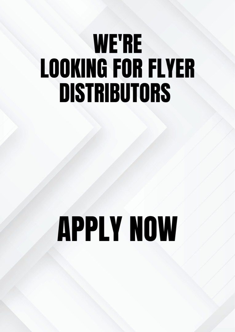 Flyer distribution, Jobs, Internships & Others on Carousell
