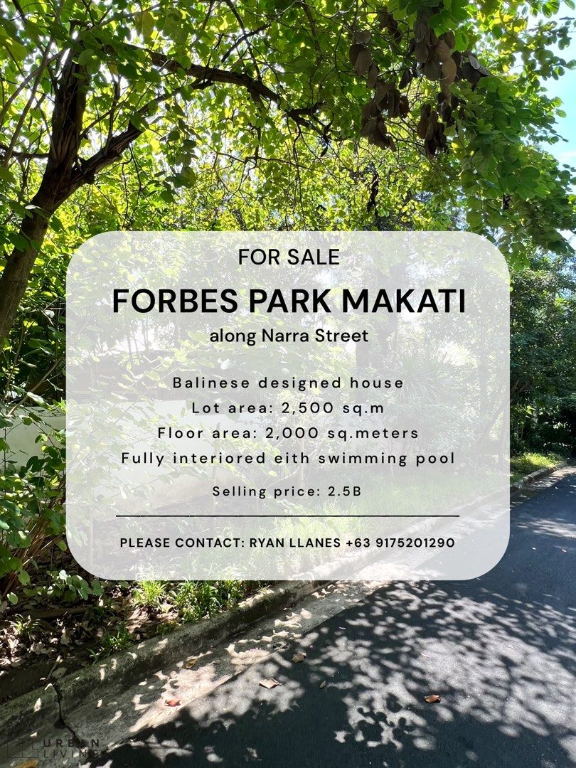 Forbes Park Makati new house for sale, Property, For Sale, House & Lot