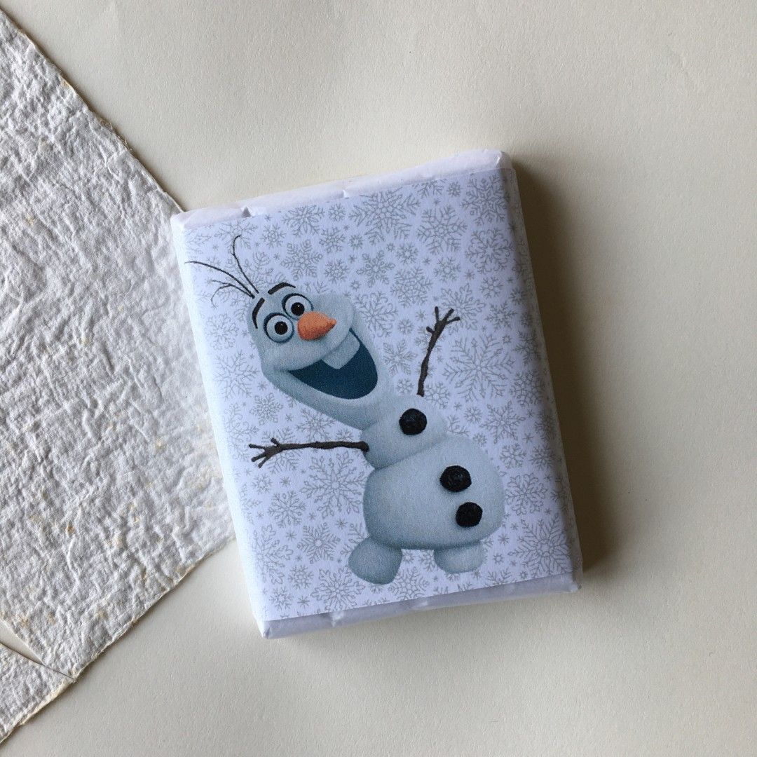 Frozen Customised KIT KAT Chocolate Gift Food Snacks Olaf Elsa Anna ...